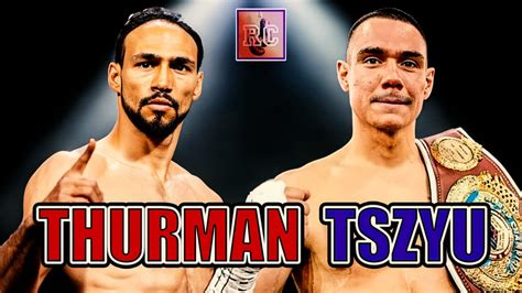 Tim Tszyu vs. Keith Thurman: WBO junior middleweight title fight .